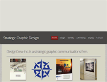 Tablet Screenshot of designcrewinc.com